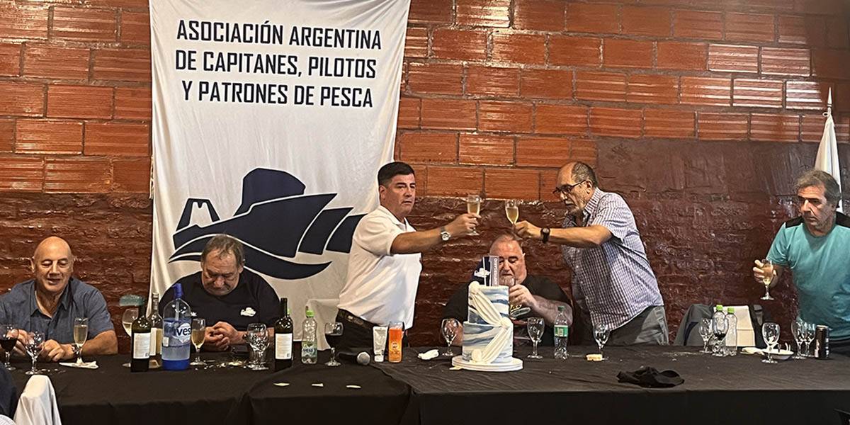 Festejo por el 41 aniversario de la Asociacin de Capitanes de Pesca